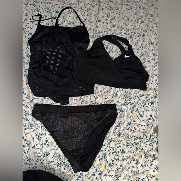 Nike swimwear set black size large - Picture 1 of 1